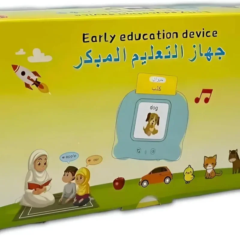 Appareil éducatif interactif parlant – Cartes d’apprentissage en anglais
