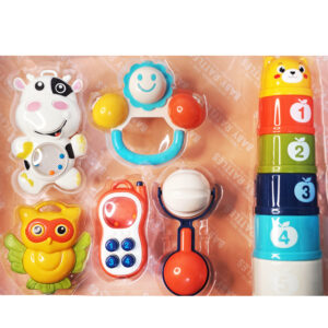 Baby Rattles – Coffret de Hochets et Jouets d’Éveil pour Bébé