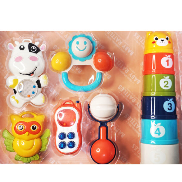 Baby Rattles – Coffret de Hochets et Jouets d’Éveil pour Bébé