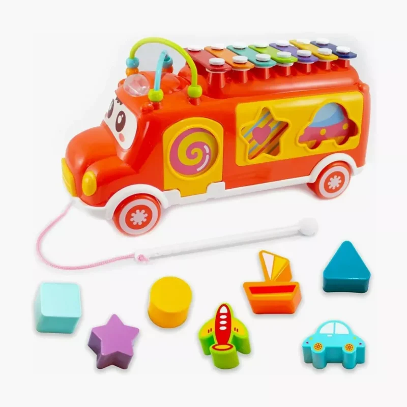 Camion Musical Educatif 3en 1 pour Enfants