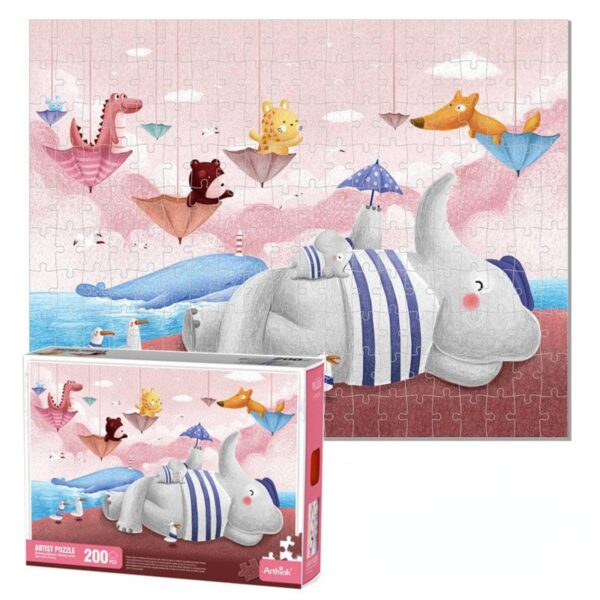Puzzle Artistik – Animaux Magiques – 200 pièces – Image 2