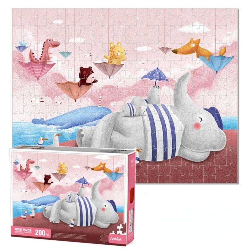 Puzzle Artistik – Animaux Magiques – 200 pièces