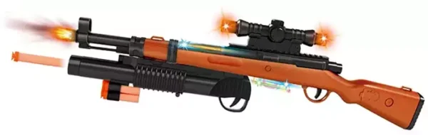 Pistolet Fusil Sniper Jouet KAR 98 – Multi-Function avec Accessoires