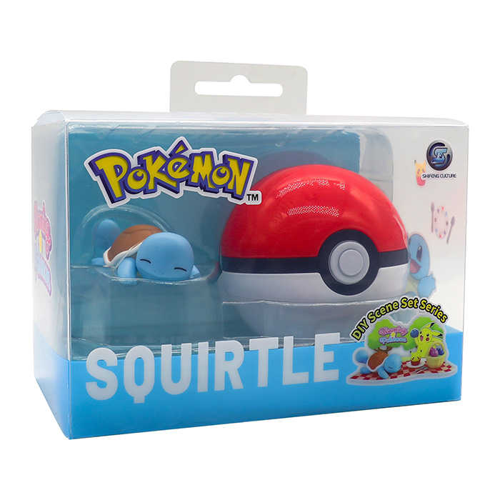 Pokémon – Figurine Squirtle avec Poké Ball