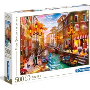 Puzzle 500 pièces – Venise au coucher du soleil (Clementoni High Quality Collection)