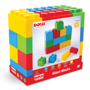 Dolu Giant Blocks – 24 pièces de construction géantes