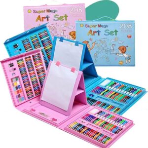 Super Mega Art Set – Coffret de dessin 208 pièces