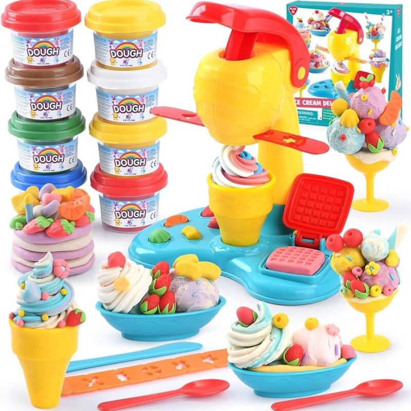 Machine à Glace en Pâte à Modeler – Happy Color Mud