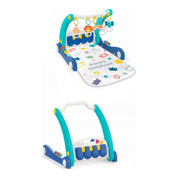 Trotteur 2 en 1 Huanger avec Tapis d'Eveil Musical – Image 3