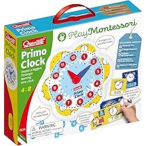Horloge Éducative Montessori – Primo Clock Quercetti