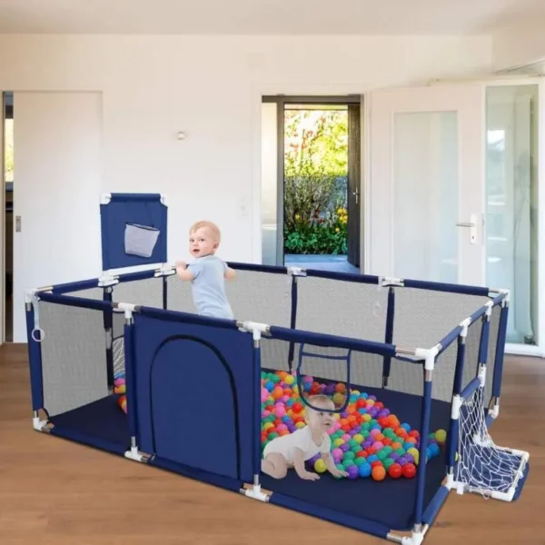 Parc de Jeux Babyip avec Balles – Aire de Jeu Sécurisée pour Bébé dès 18 mois – Image 2