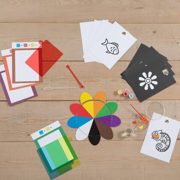Jeu éducatif Montessori – Découverte des couleurs (Clementoni, Un monde tout en couleurs) – Image 3