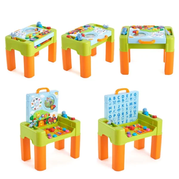 Hola – Table d’activités interactive 6-en-1 avec 105 jeux et quiz éducatifs – Image 3