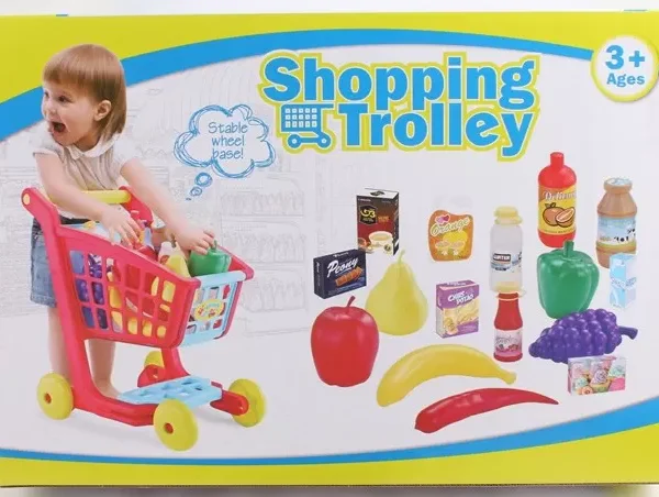 Chariot de Courses Enfant avec Accessoires – Shopping Trolley
