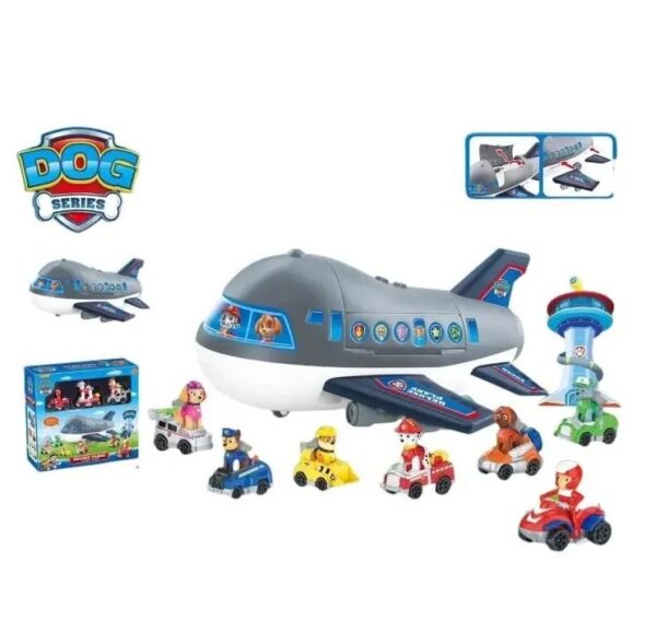 Avion Deluxe Paw Patrol avec Figurines et Véhicules – Image 2