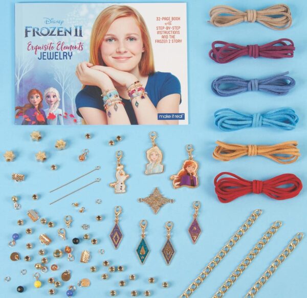 Coffret créatif bijoux Frozen II – Bracelet & Charms – Image 3