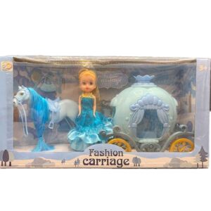 Poupée Princesse avec Carrosse et Cheval – Fashion Carriage