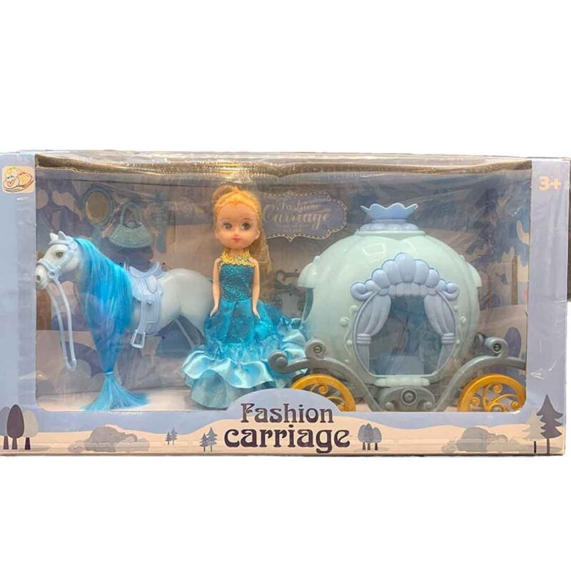 Poupée Princesse avec Carrosse et Cheval – Fashion Carriage