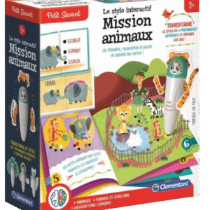 Mission Animaux – Puzzle interactif avec cartes et stylo électronique
