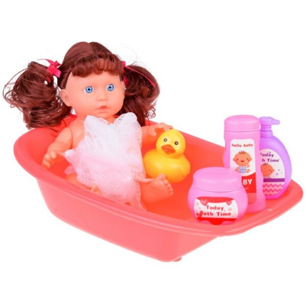 Coffret Poupée avec Baignoire et Accessoires – Bathub Doll Playset – Image 6