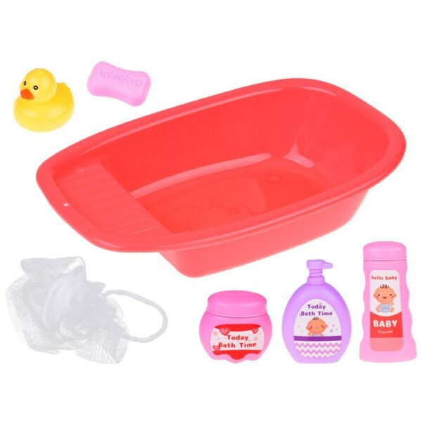 Coffret Poupée avec Baignoire et Accessoires – Bathub Doll Playset – Image 7