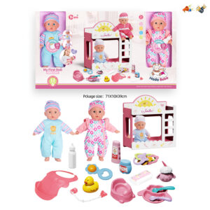 Coffret Poupées Bébé – My First Doll Baby Care
