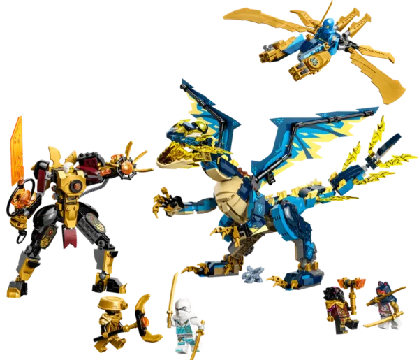 LEGO Ninjago Dragons Rising – Sets de construction (Dragon & Mecha géants) – Image 2