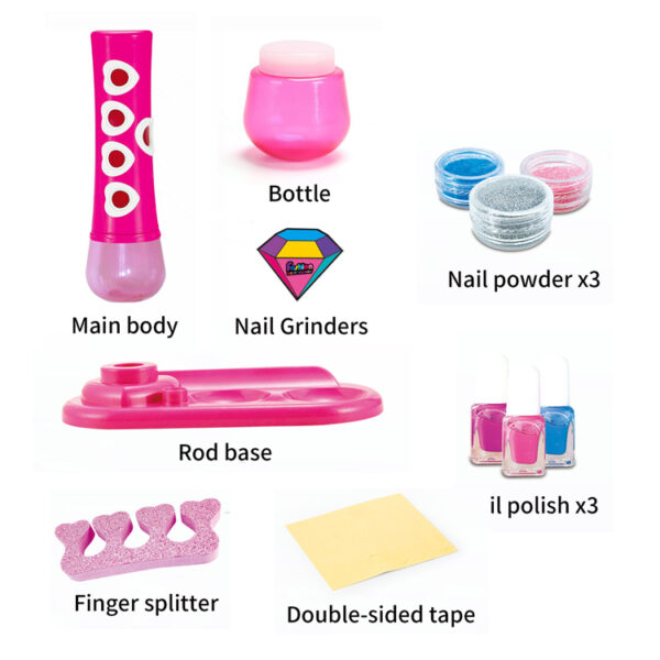 Coffret Manucure & Nail Art pour Enfants – Image 2