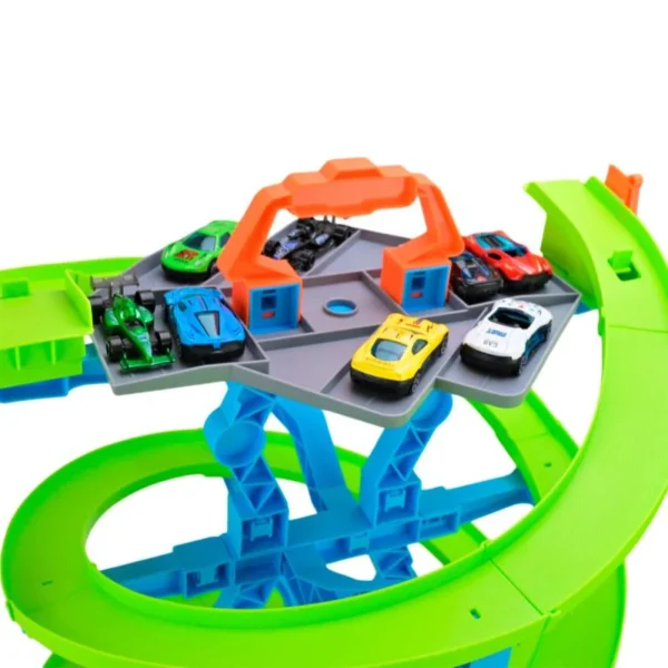 Piste de Voitures Spirale – High Speed Track avec 6 voitures – Image 4