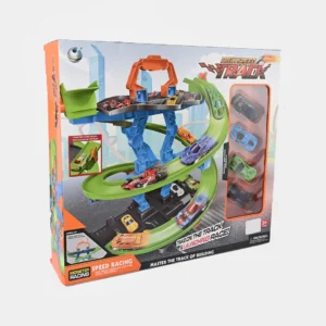 Piste de Voitures Spirale – High Speed Track avec 6 voitures