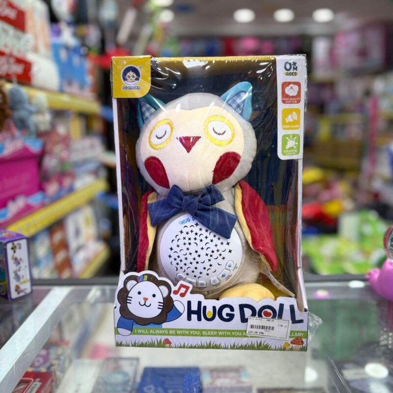Hug Doll – Peluche musicale et lumineuse