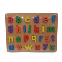 Puzzle éducatif en bois – Alphabet avec illustrations et phonétique – Image 2
