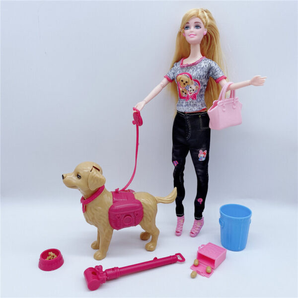Poupée Baonier avec son chien – Coffret My Pet – Image 2