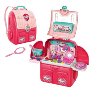 Sac à dos vanity maquillage enfant – Jeu de rôle beauté