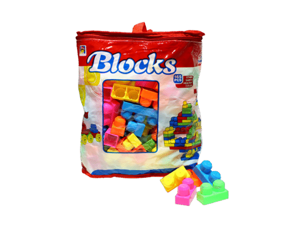 Sac de Blocs de Construction – 165 pièces