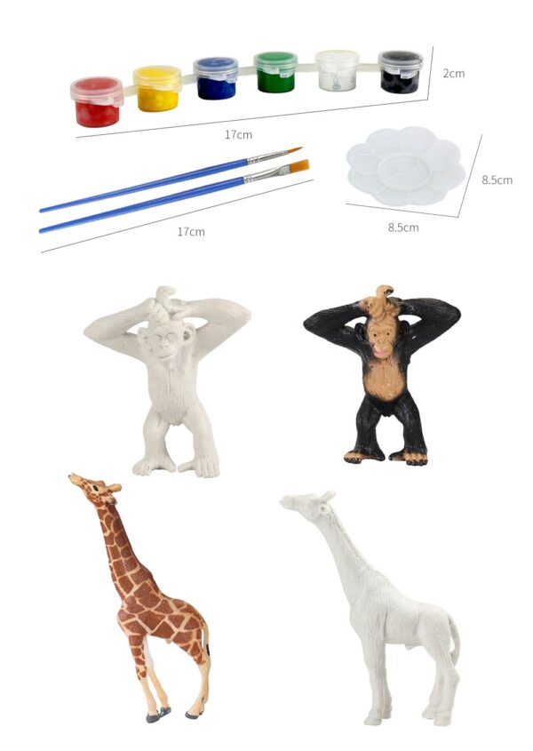 Coffret Peinture Animaux – Animal World – Image 2