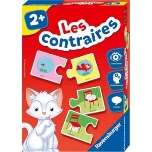 Puzzle éducatif "les contraires"