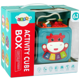Cube d’Activités Éducatif 6 en 1 – Activity Cube Box