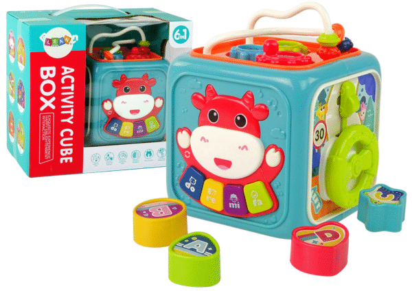 Cube d’Activités Éducatif 6 en 1 – Activity Cube Box – Image 2