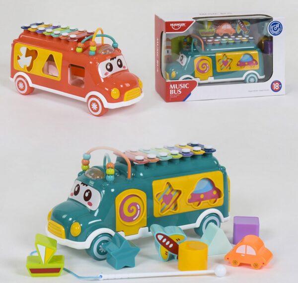 Camion Musical Educatif 3en 1 pour Enfants – Image 3