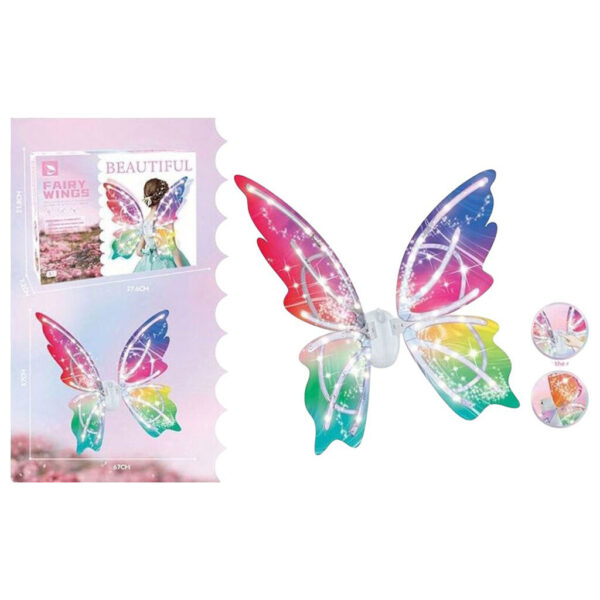 Ailes de Fée Lumineuses avec Effets LED – Fairy Wings – Image 2