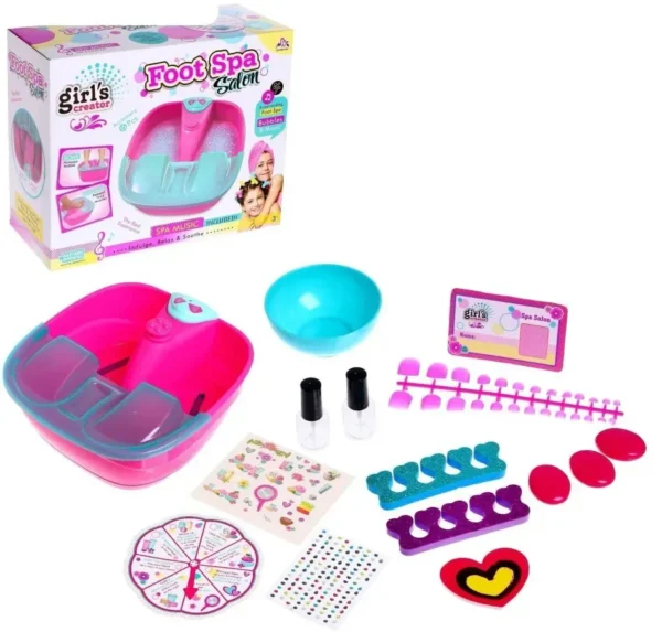 Girl’s Creator – Foot Spa Salon avec Bulles & Musique – Image 3