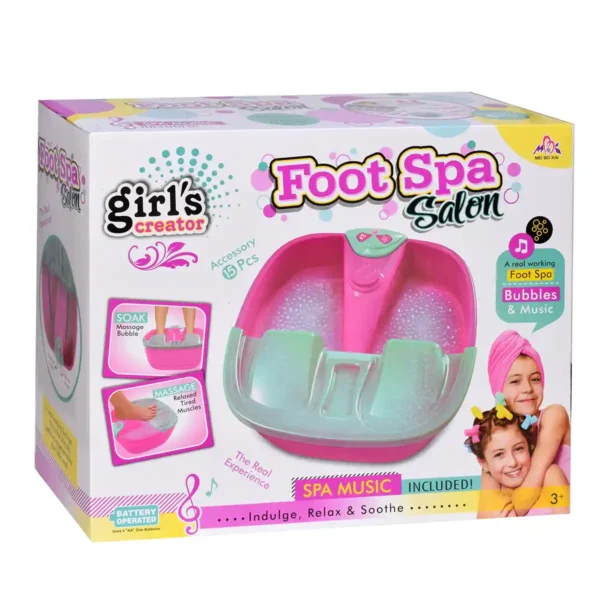 Girl’s Creator – Foot Spa Salon avec Bulles & Musique