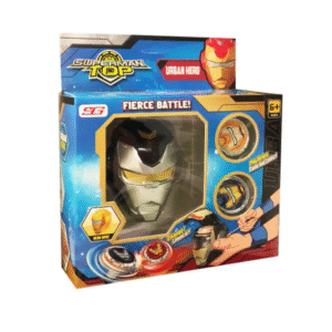 Superman Top – Urban Hero Fierce Battle Set de Toupies avec Lanceur Masque