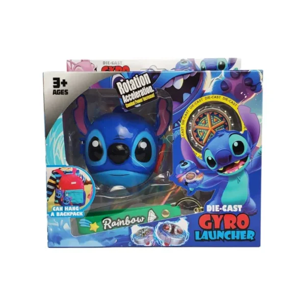 Gyro Launcher – Lanceur de Toupie Stitch Die-Cast