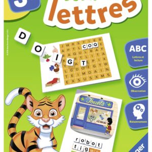Jeux de lettres éducatif – 5 ans et +