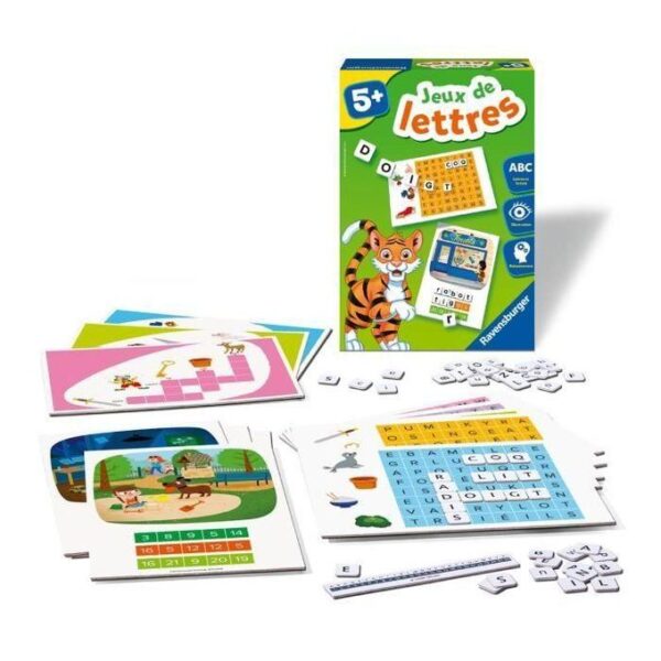 Jeux de lettres éducatif – 5 ans et + – Image 2