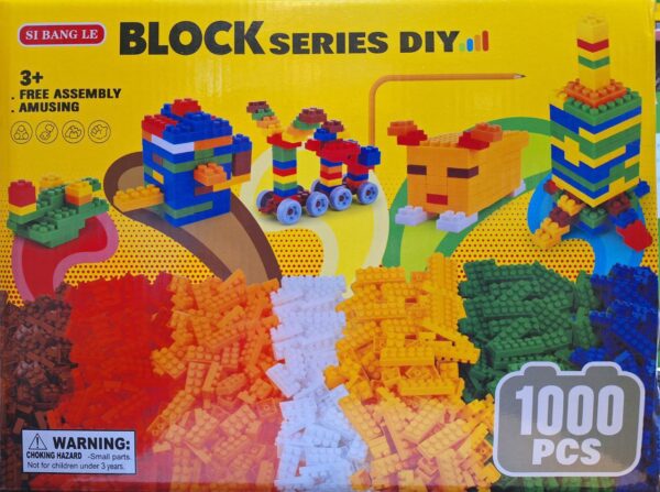Bloc de Construction DIY – 1000 pièces