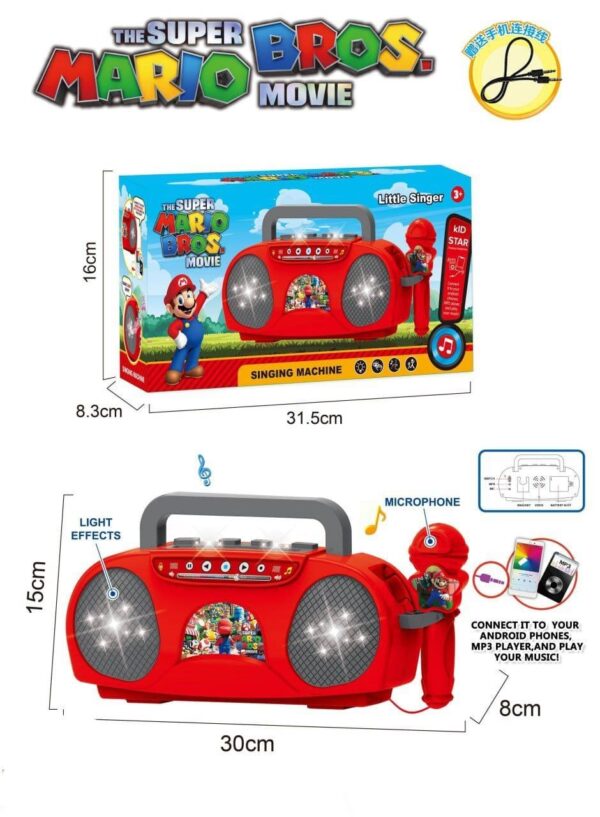 Super Mario Bros Movie – Little Singer Machine – Image 2