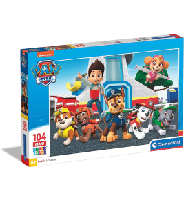 Puzzle Maxi 104 pièces – Paw Patrol (Clementoni)